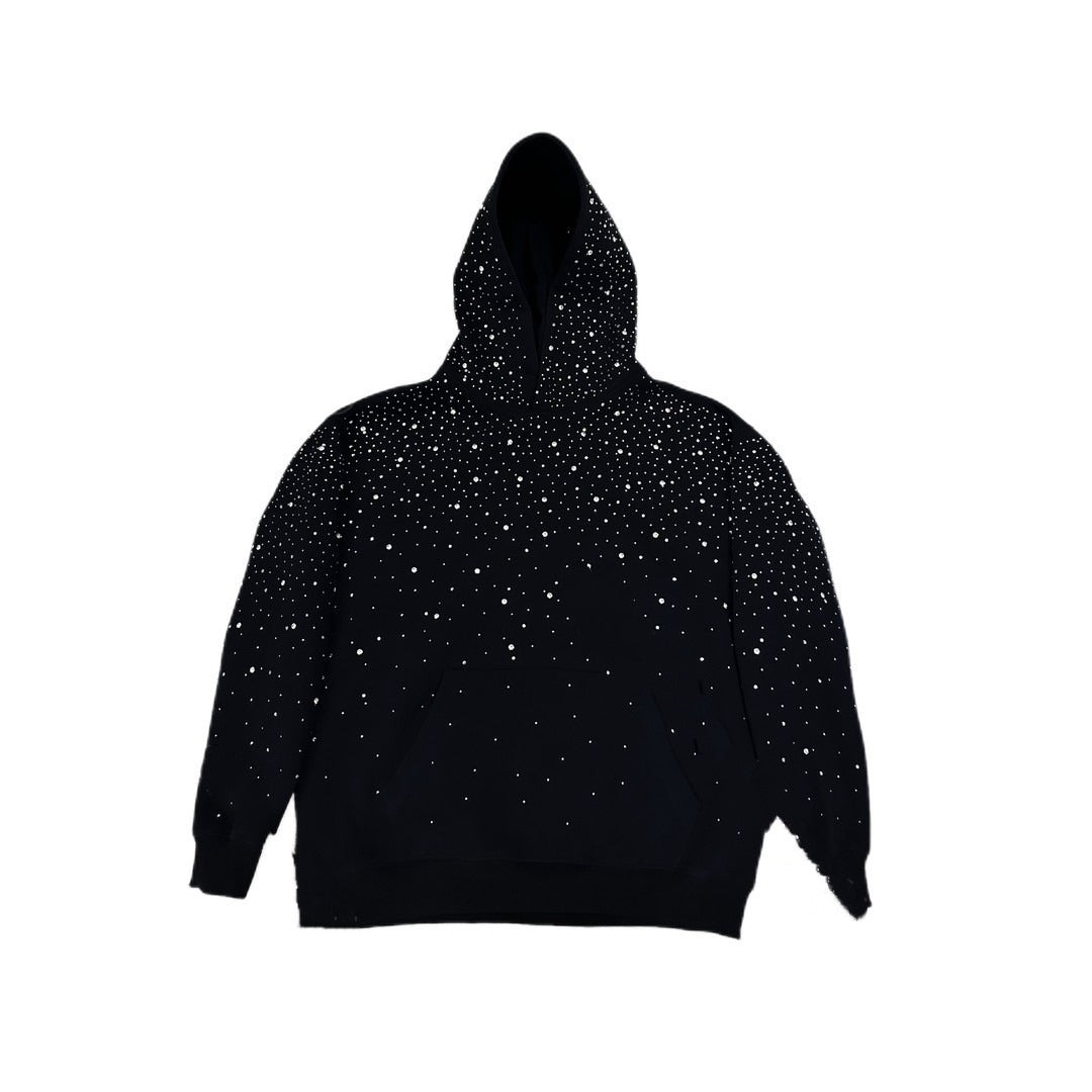 Beau Garcon | Rhinestone Hooded Sweater