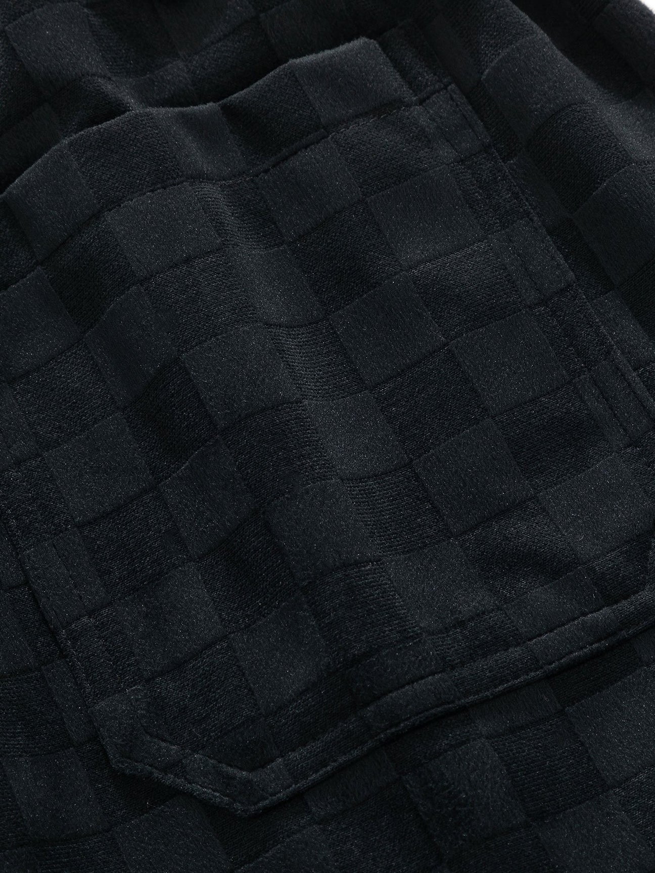 Beau Garcon | Checkerboard Straight Leg Pants