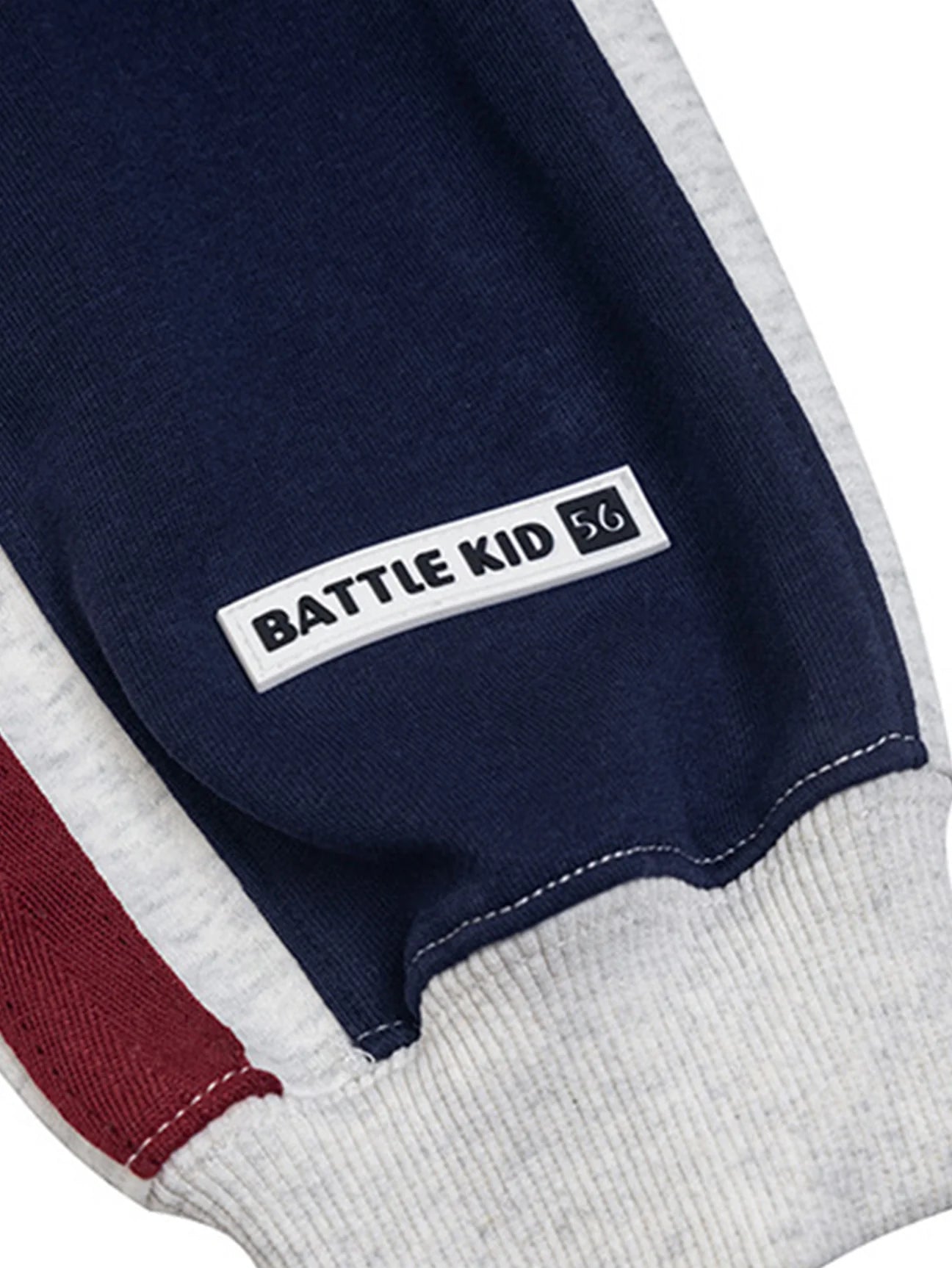 Beau Garcon | Contrast Slogan Print Hoodie