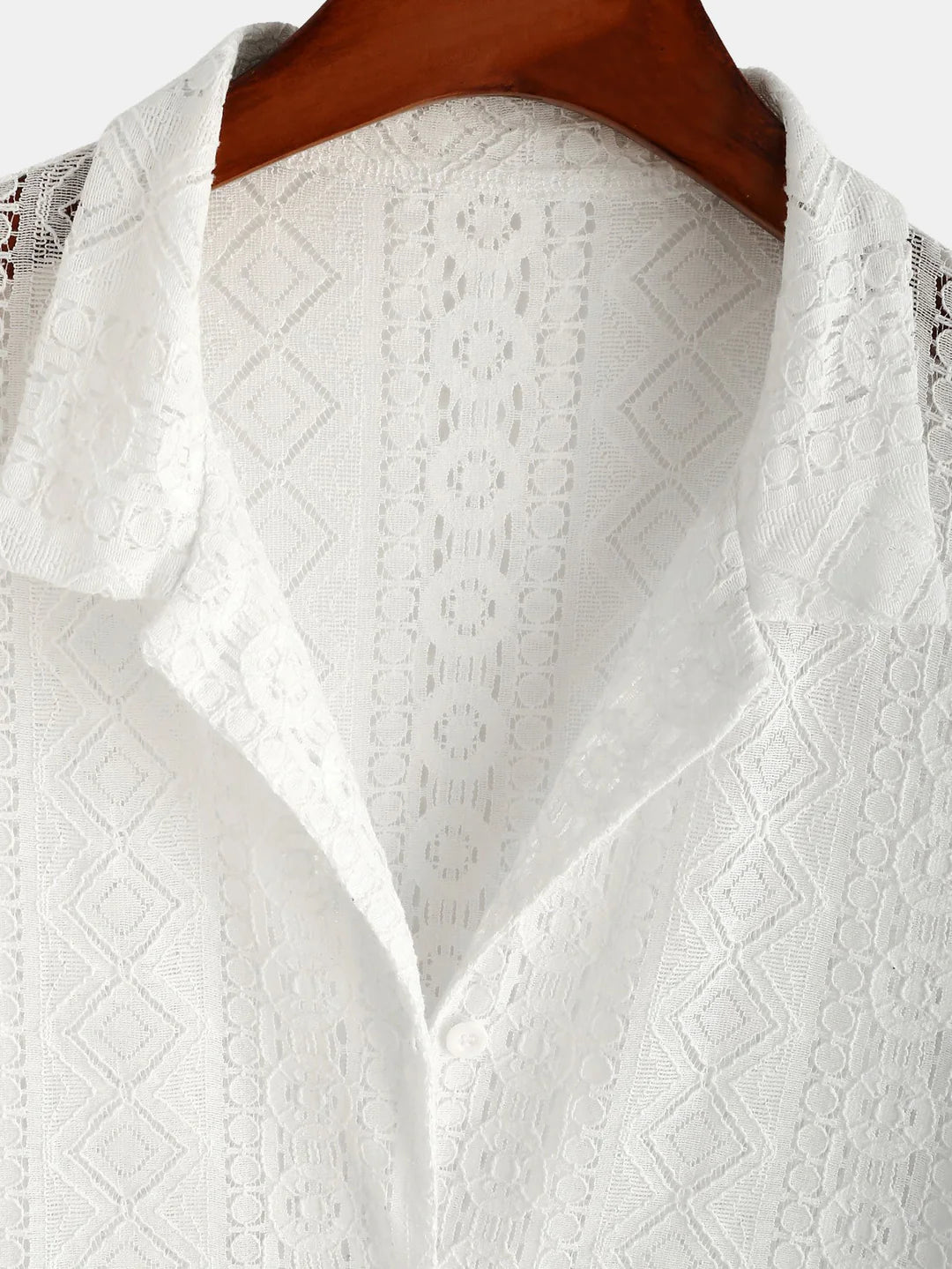Beau Garcon | Geometry Textured Cuban Shirt