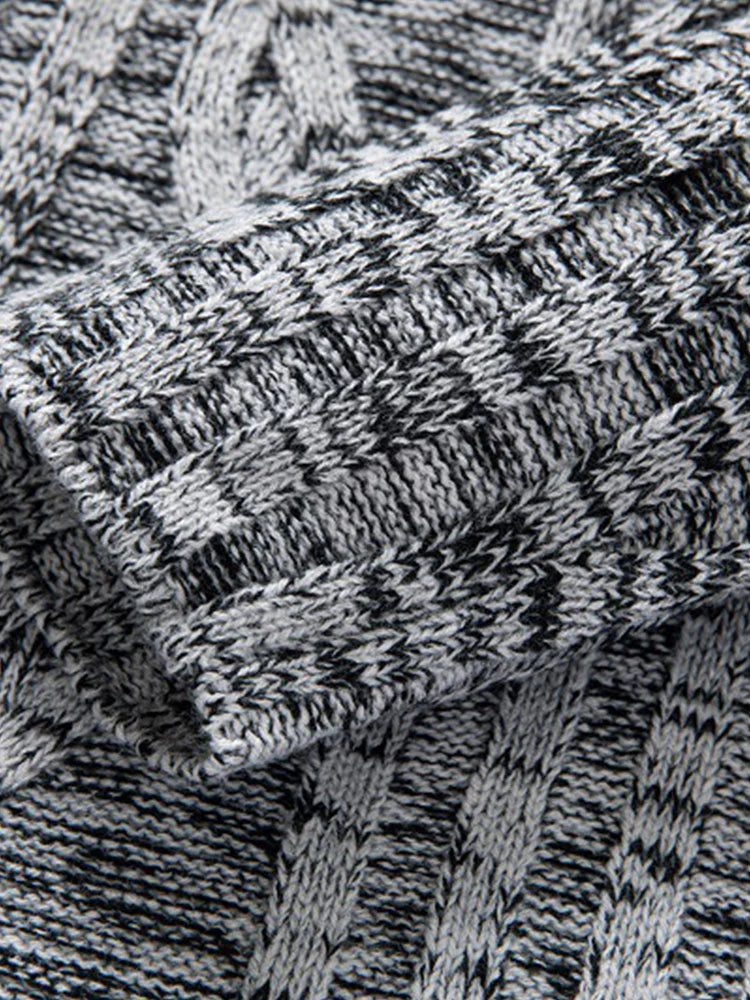 Beau Garcon | Horn Button Hooded Sweater