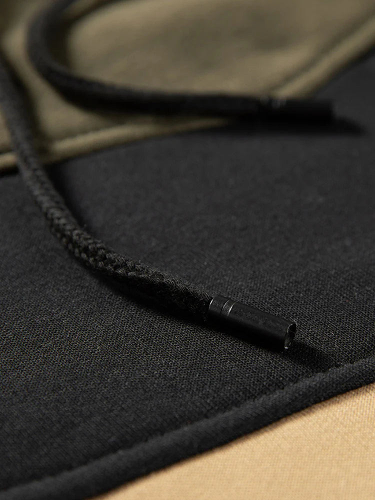 Beau Garcon | Kangaroo Colorblock Drawstring Hoodie