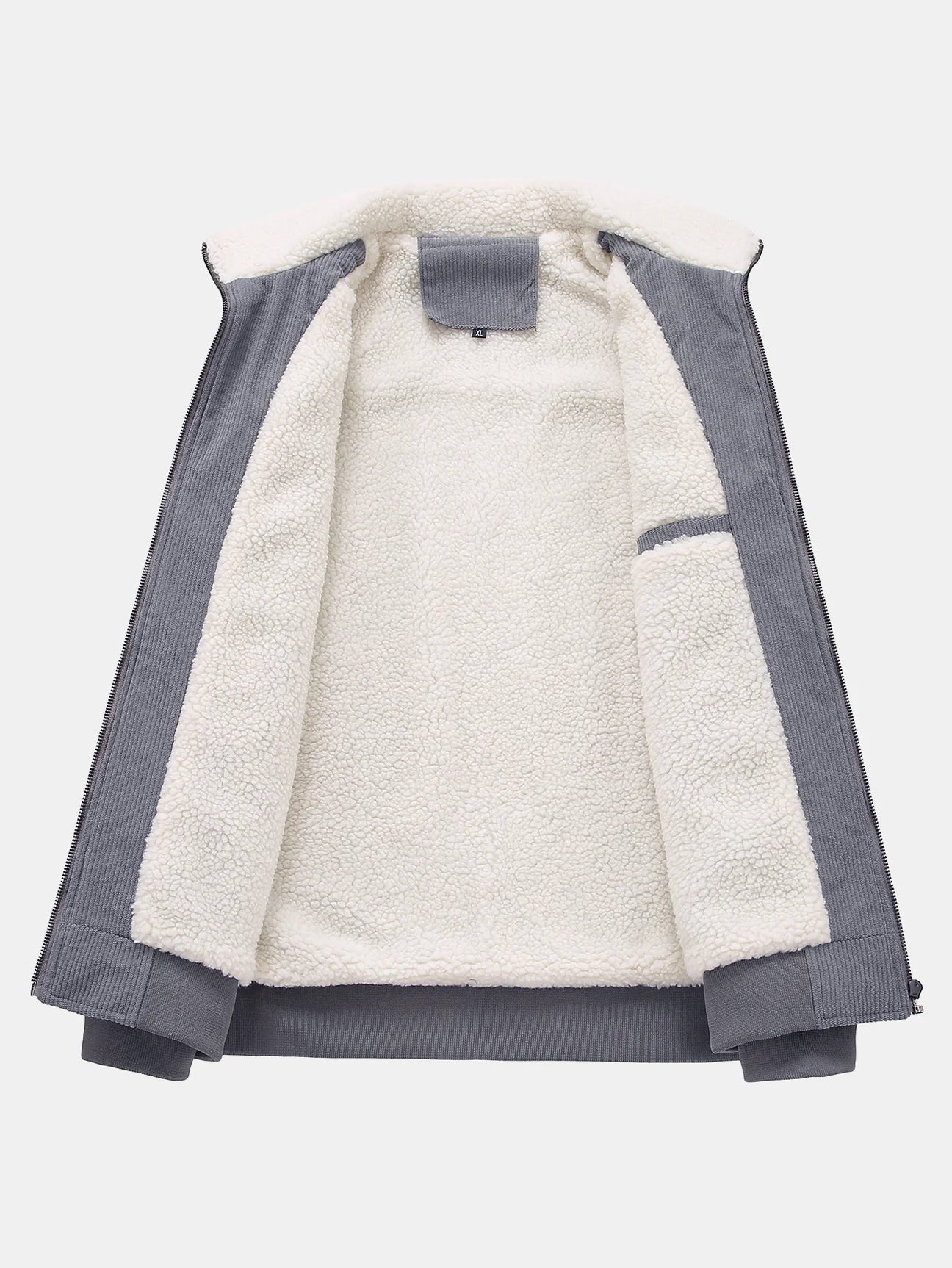 Beau Garcon | Teddy Lined Zip Up Corduroy Jacket