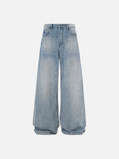 Beau Garcon | Distressed Jeans with Rhinestones