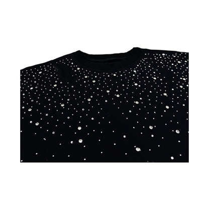 Beau Garcon | Rhinestone Hooded Sweater