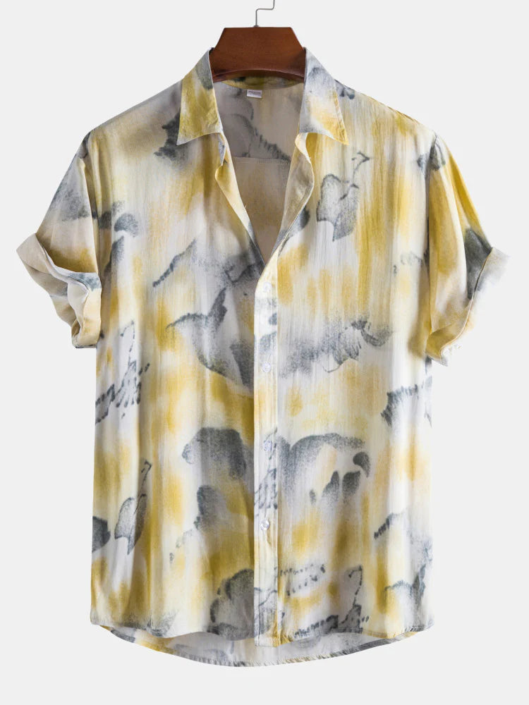 Beau Garcon | Abstract Ink Print Shirts