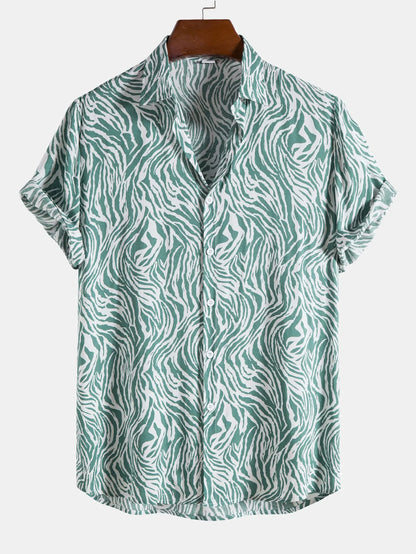 Beau Garcon | Animal Texture Cotton Shirts