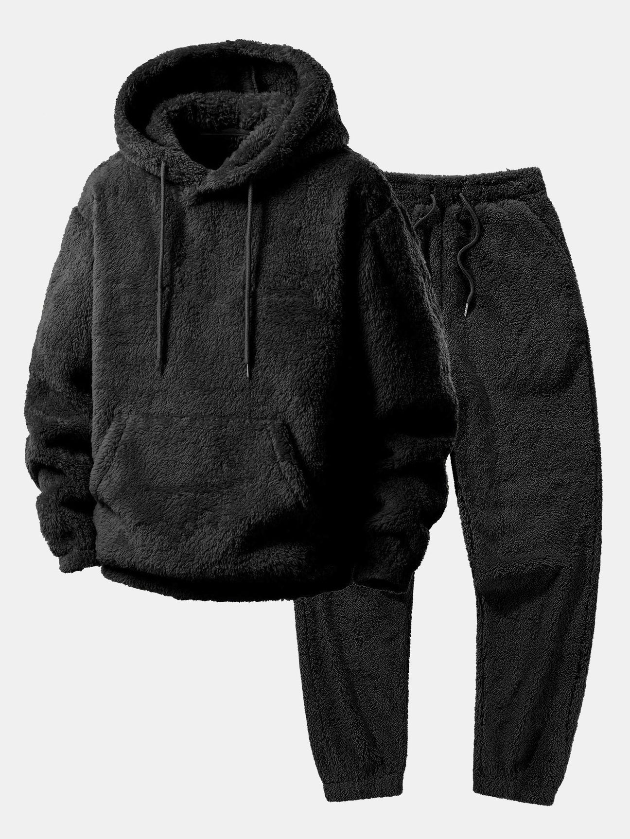 Beau Garcon | Basic Teddy Hoodie & Teddy Jogger Pants