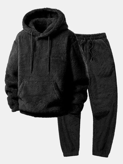 Beau Garcon | Basic Teddy Hoodie & Teddy Jogger Pants