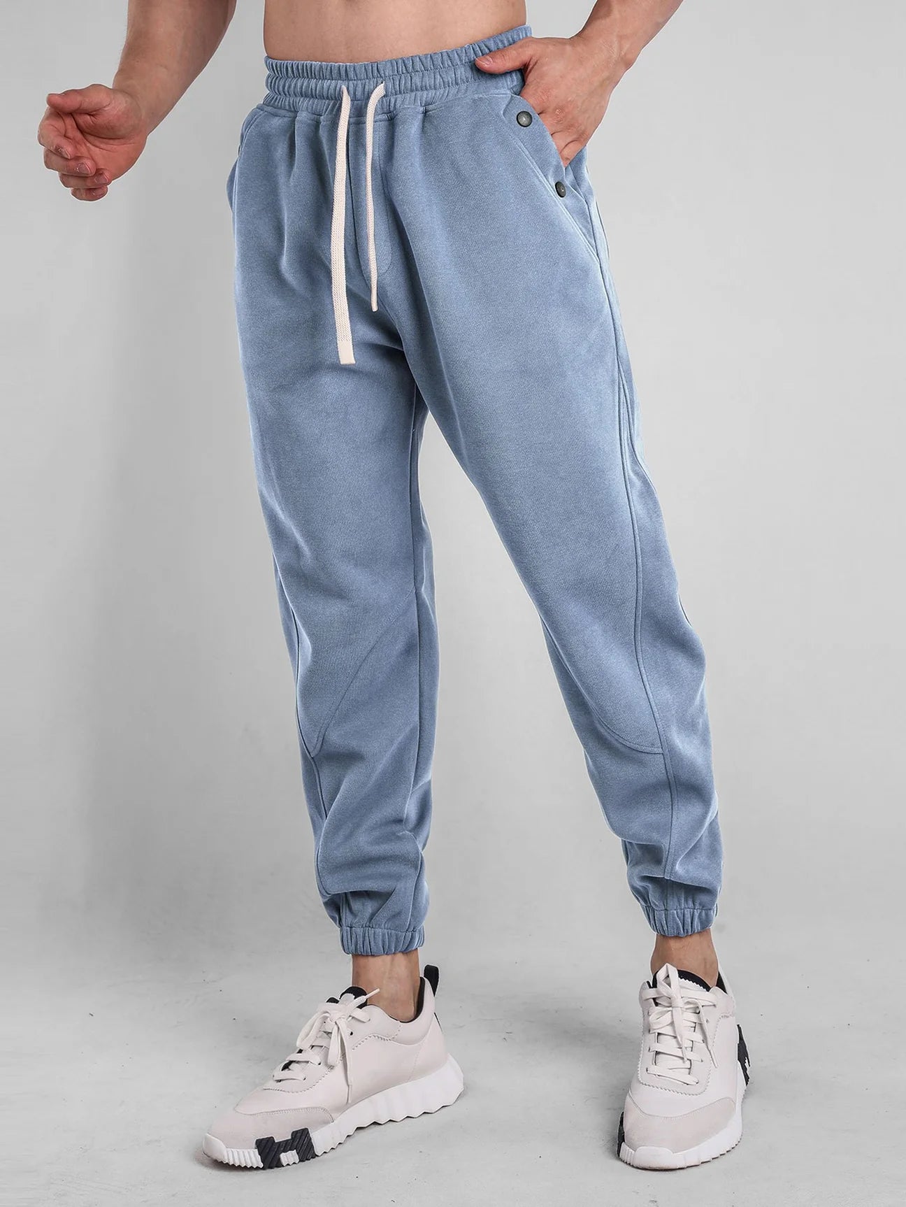 Beau Garcon | Button Pocket Jogger Pants