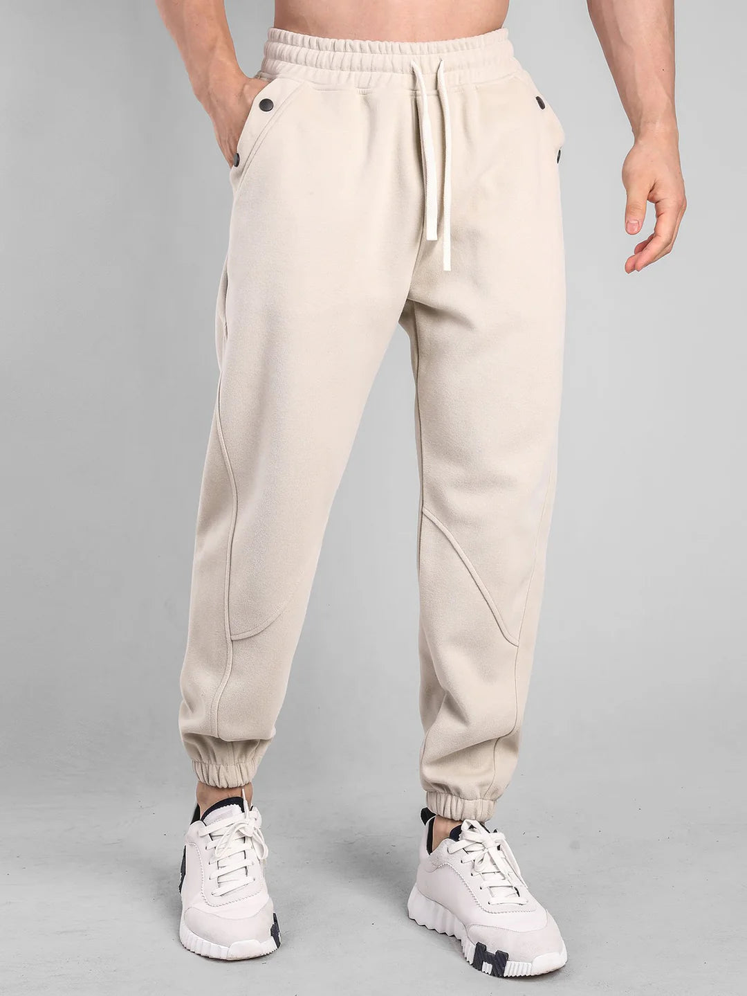 Beau Garcon | Button Pocket Jogger Pants