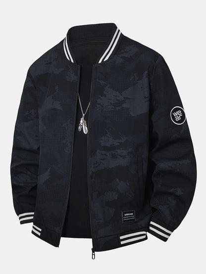 Beau Garcon | Camouflage Baseball Jacket