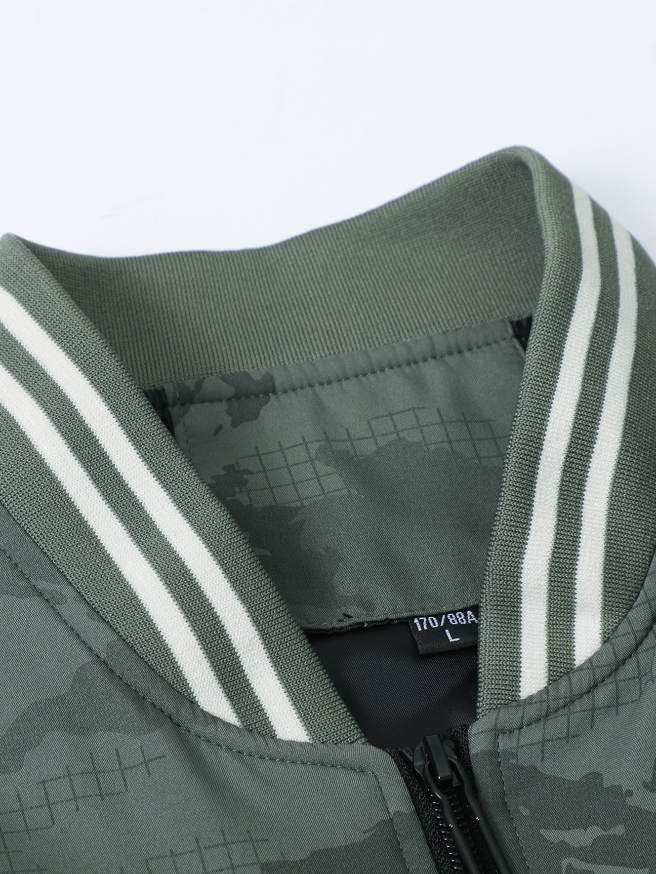 Beau Garcon | Camouflage Baseball Jacket