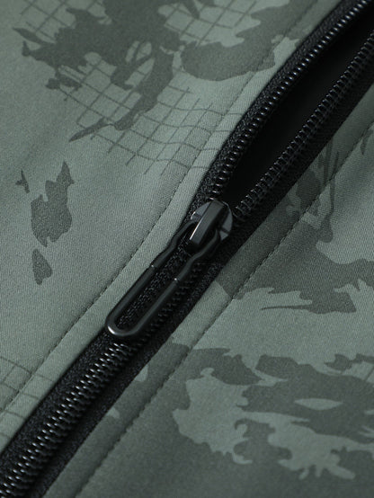 Beau Garcon | Camouflage Baseball Jacket