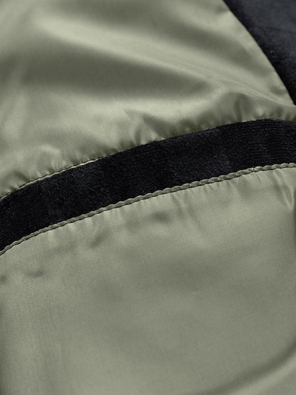 Beau Garcon | Checkerboard Print Faux Suede Pocket Jacket