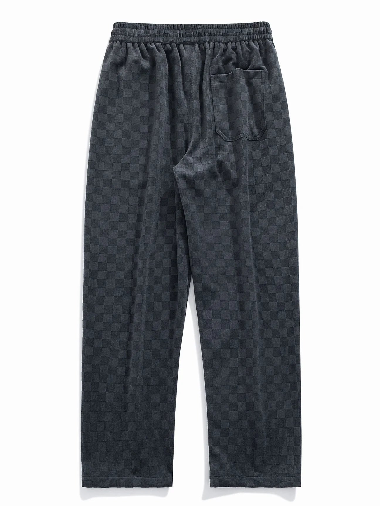 Beau Garcon | Checkerboard Straight Leg Pants