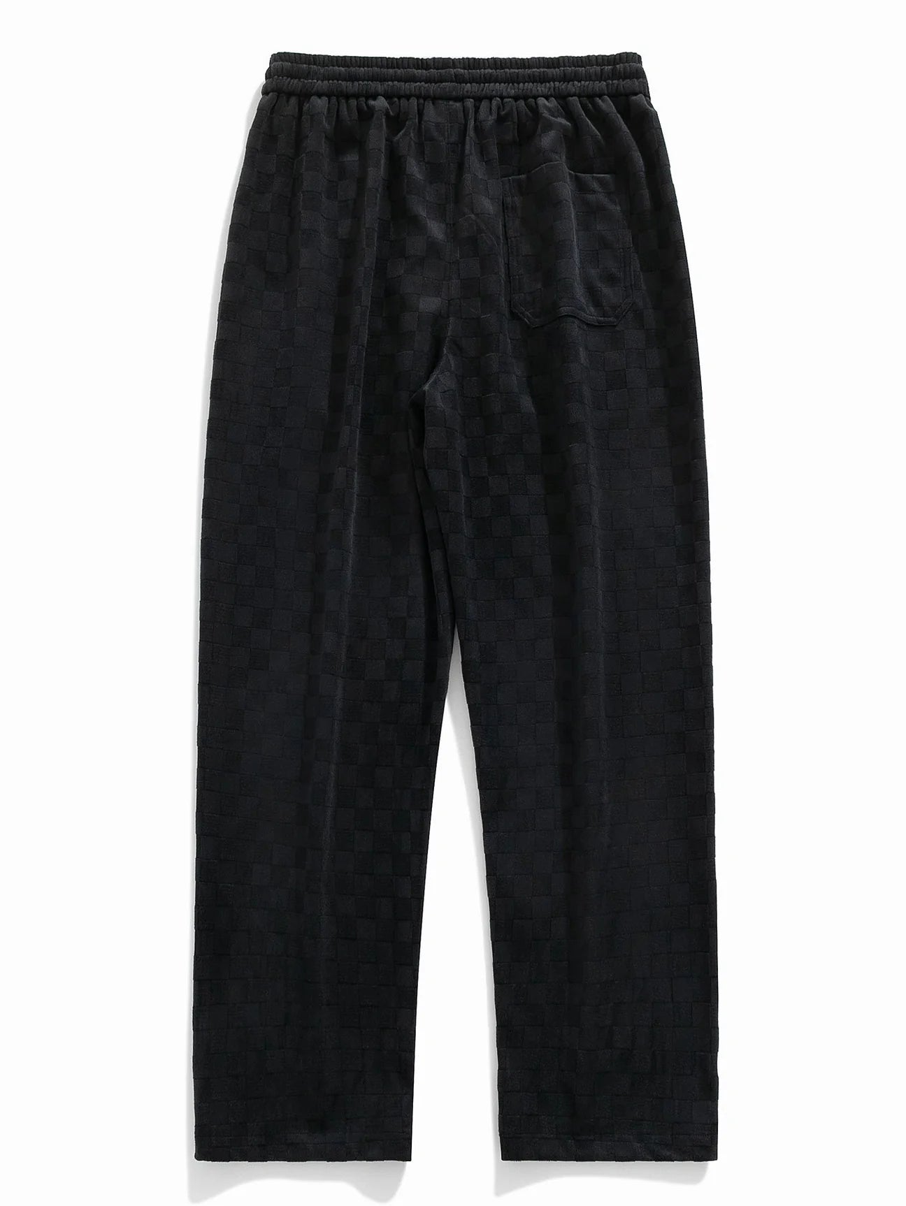 Beau Garcon | Checkerboard Straight Leg Pants