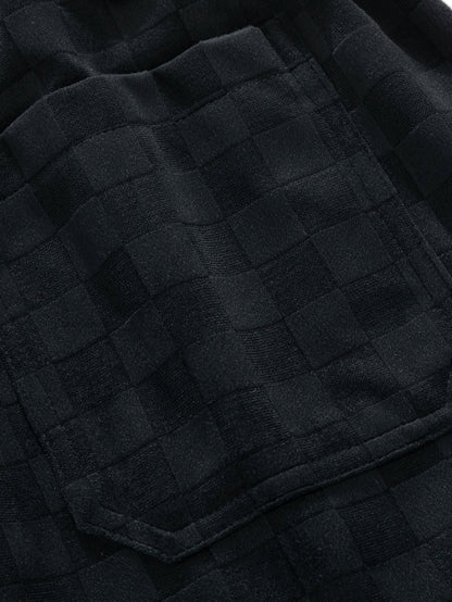 Beau Garcon | Checkerboard Straight Leg Pants