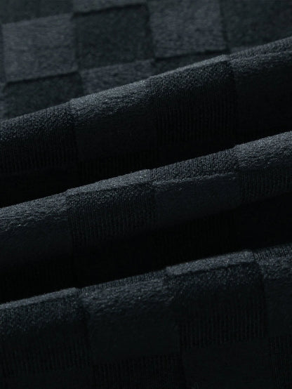 Beau Garcon | Checkerboard Straight Leg Pants