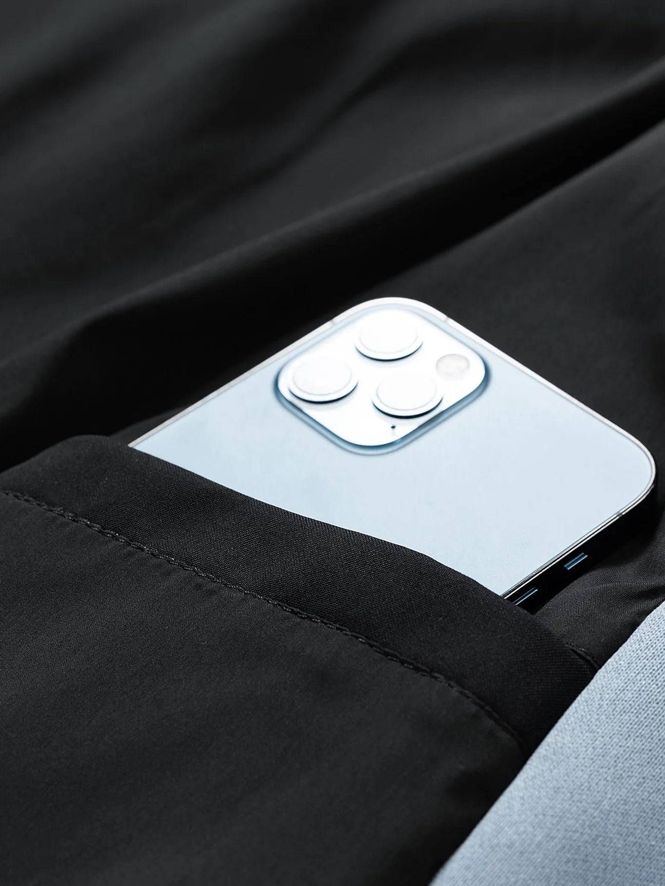 Beau Garcon | Contrast 2 In 1 Hooded Bomber Jacket