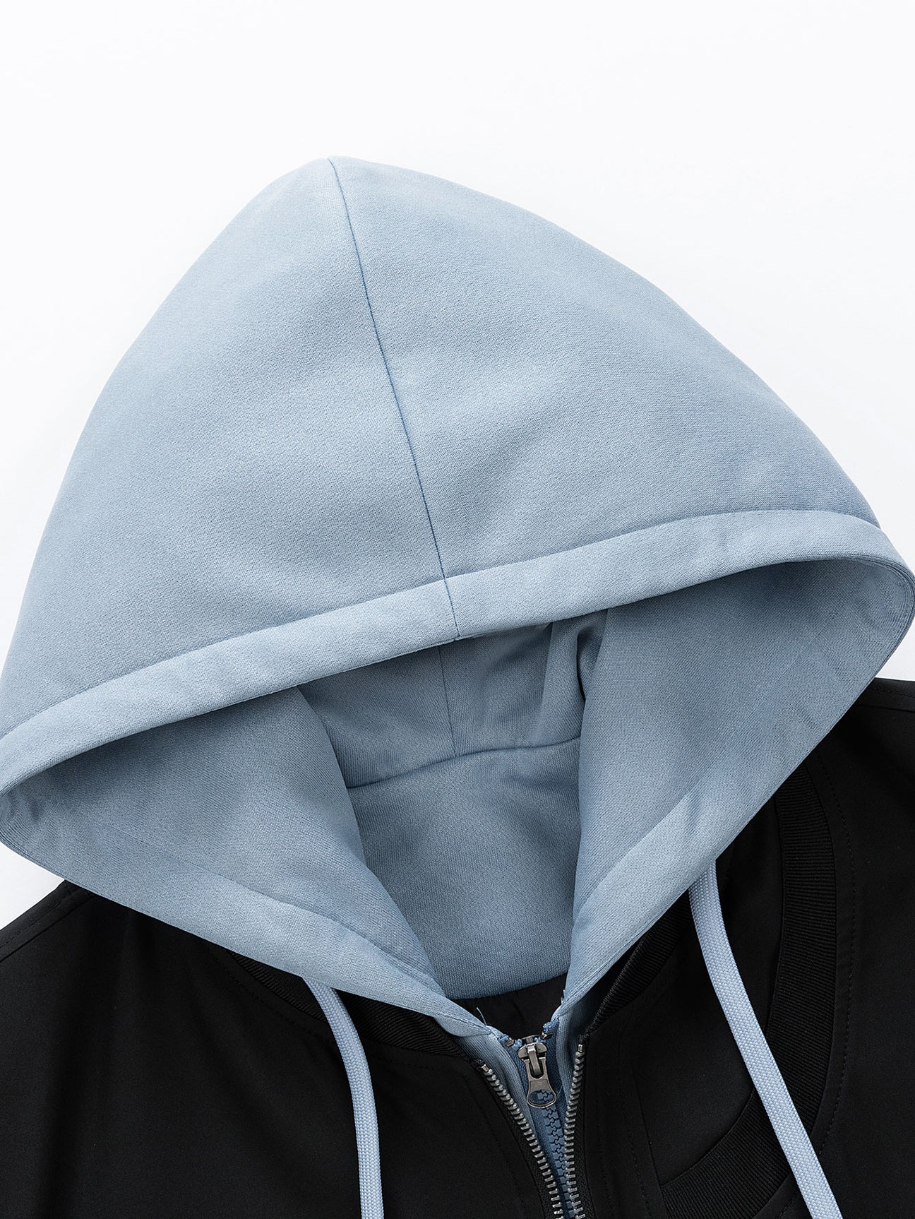 Beau Garcon | Contrast 2 In 1 Hooded Bomber Jacket