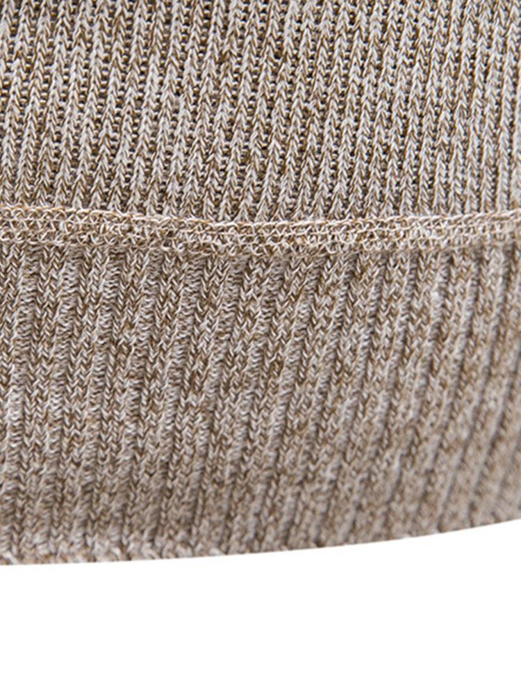 Beau Garcon | Contrast Pocket Panel Half Zip Sweater