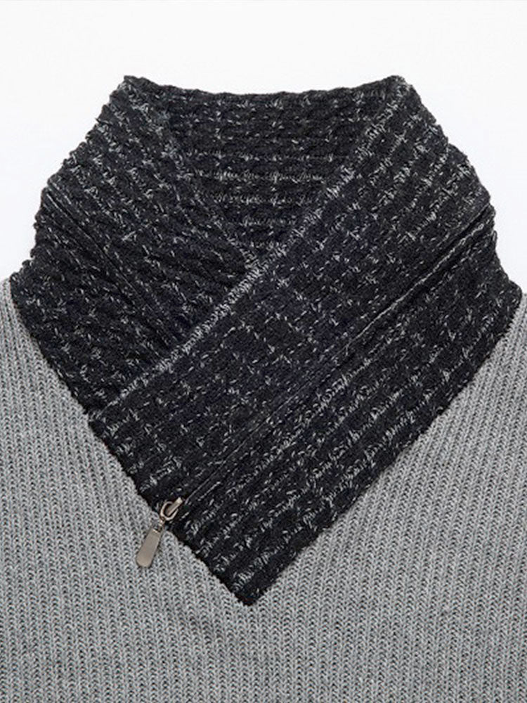 Beau Garcon | Contrast Turtleneck Sweater