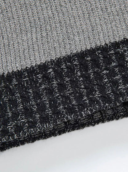 Beau Garcon | Contrast Turtleneck Sweater