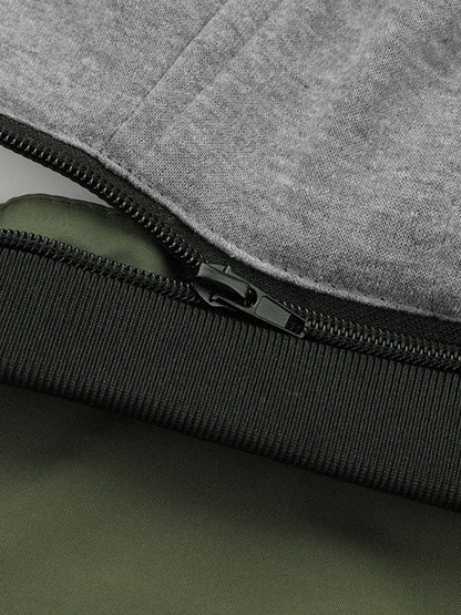 Beau Garcon | Detachable Hooded Bomber Jacket