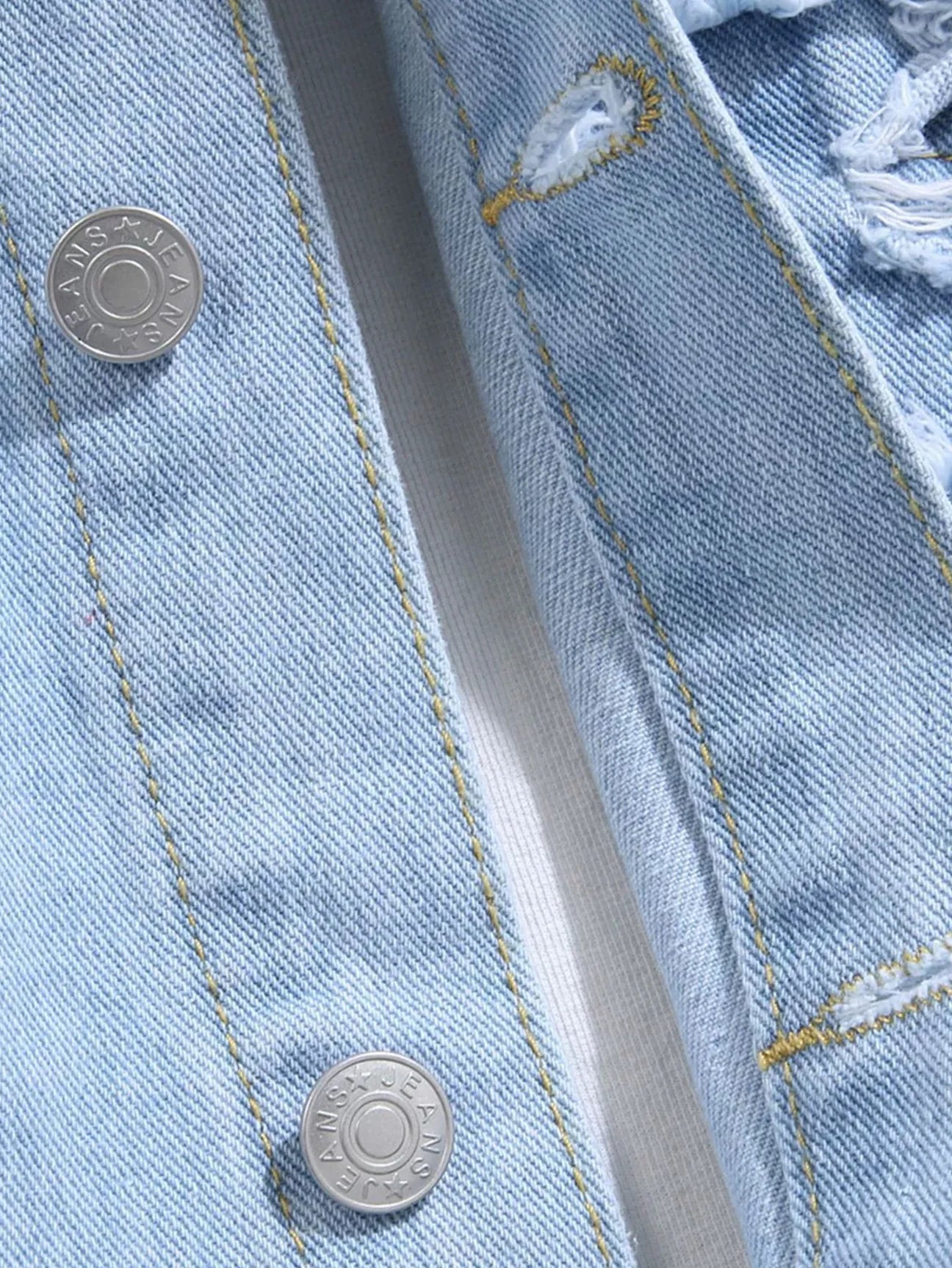 Beau Garcon | Distressed Denim Jacket ✅