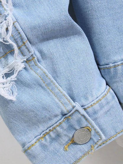 Beau Garcon | Distressed Denim Jacket ✅