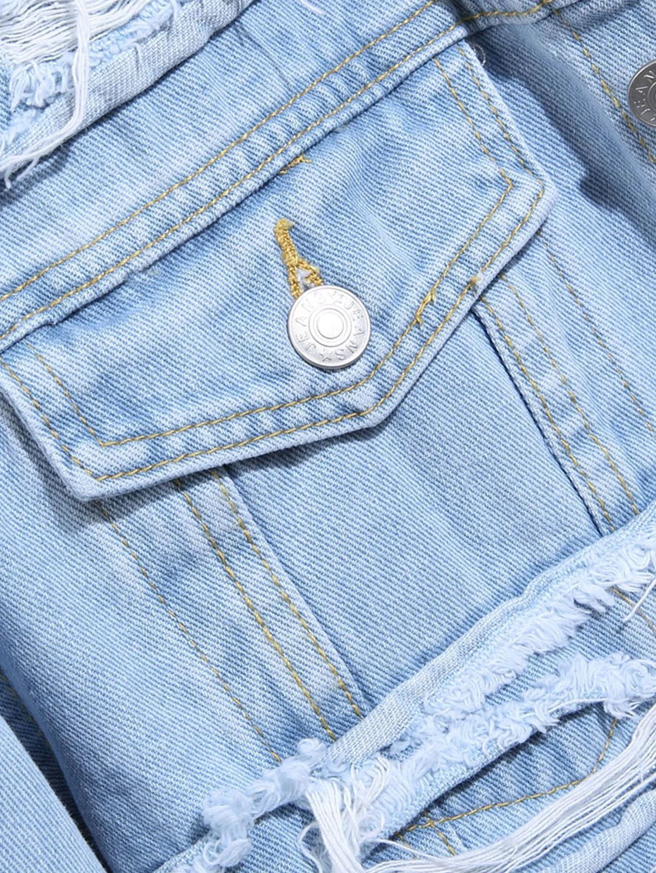 Beau Garcon | Distressed Denim Jacket ✅
