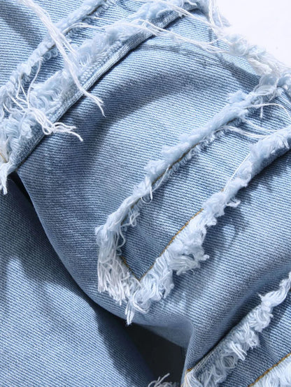 Beau Garcon | Distressed Denim Jacket ✅