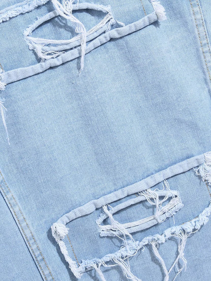 Beau Garcon | Distressed Denim Jacket ✅