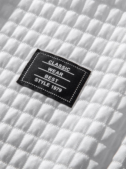 Beau Garcon | Drawstring Waffle Jogger Pants