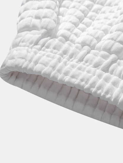 Beau Garcon | Drawstring Waffle Jogger Pants