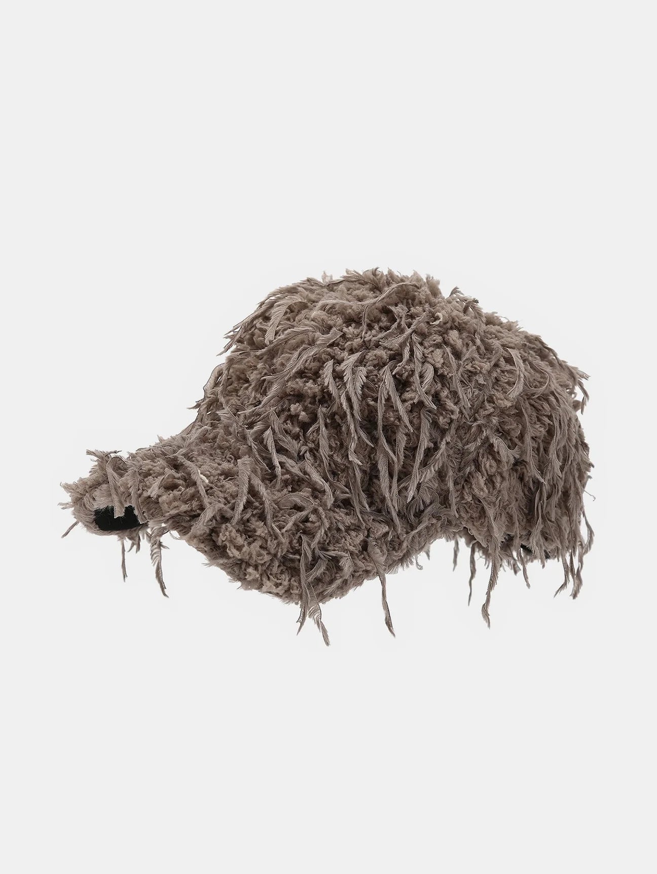 Beau Garcon | Faux Fur Plush Warm Baseball Cap