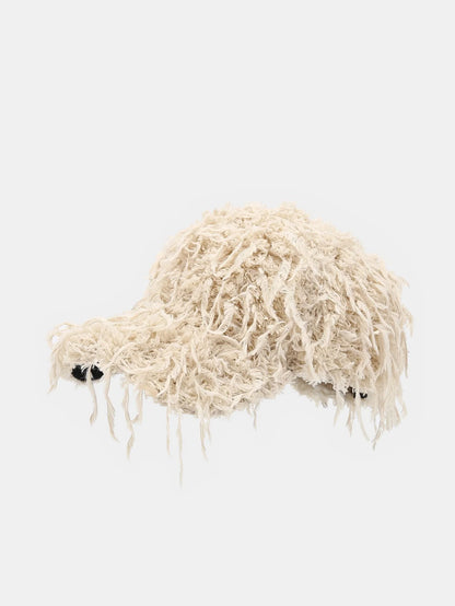 Beau Garcon | Faux Fur Plush Warm Baseball Cap