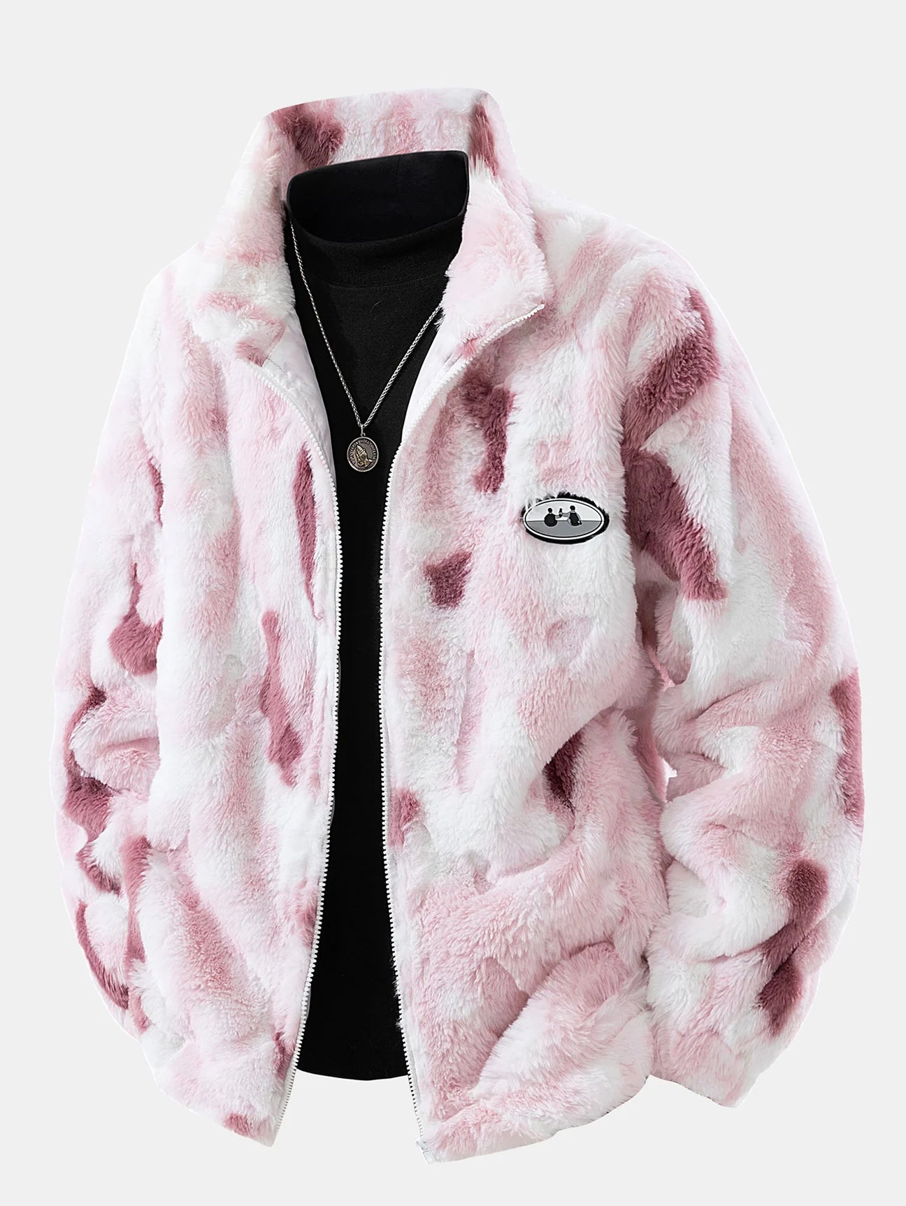 Beau Garcon | Faux Fur Zip-Up Jacket