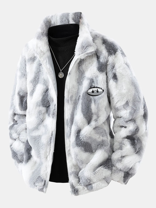 Beau Garcon | Faux Fur Zip-Up Jacket