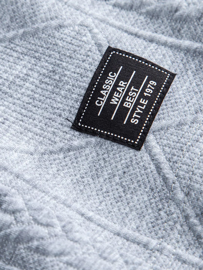 Beau Garcon | Geometric Jacquard Drawstring Shorts