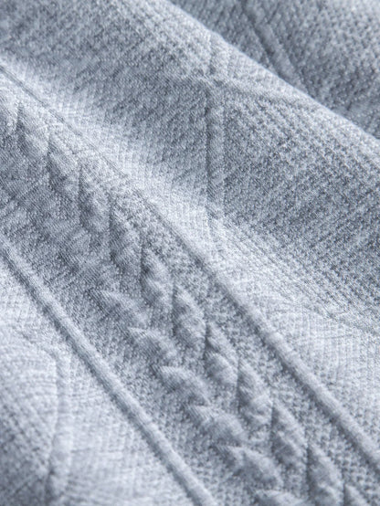 Beau Garcon | Geometric Jacquard Drawstring Shorts