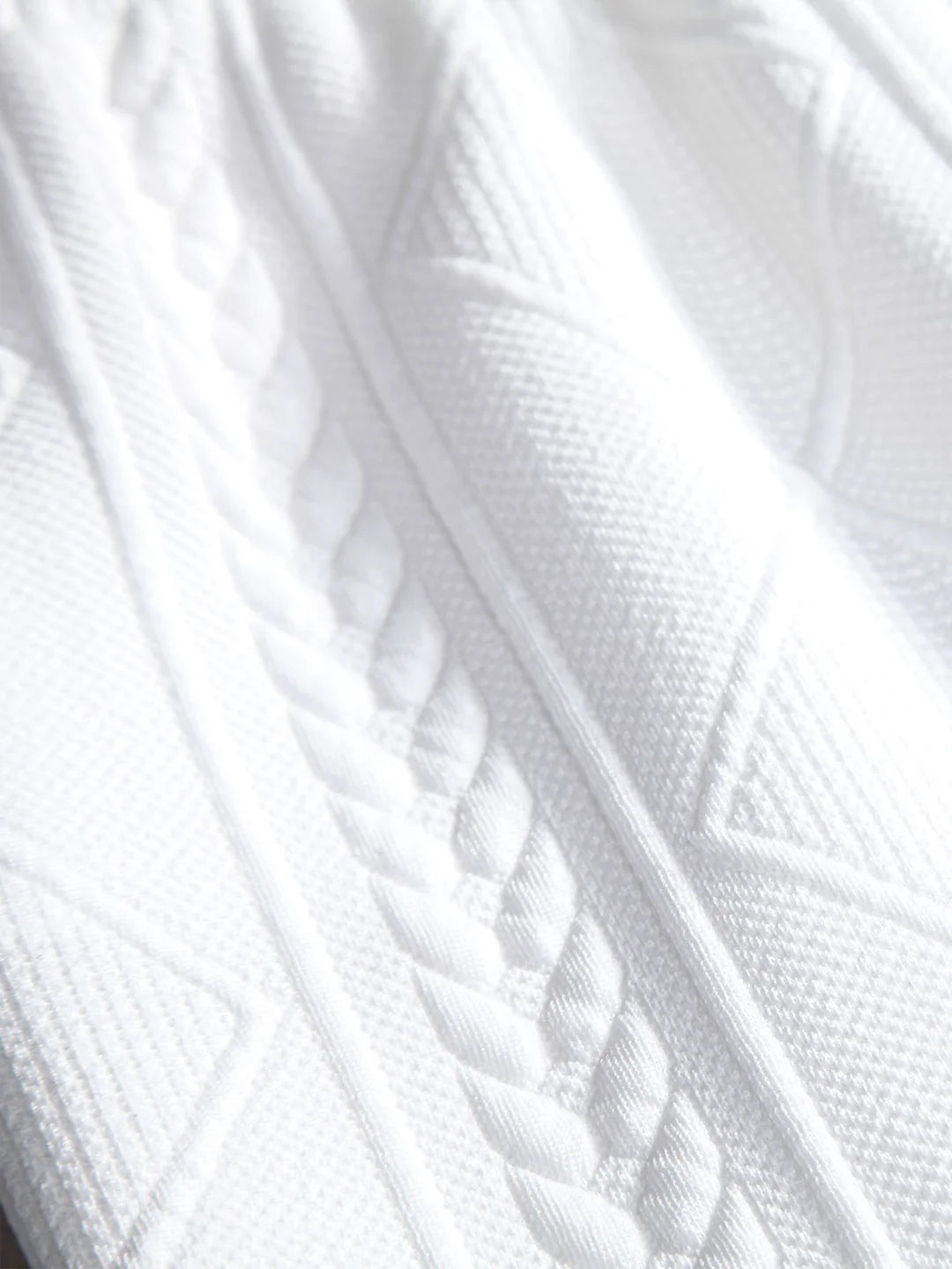 Beau Garcon | Geometric Jacquard Drawstring Shorts