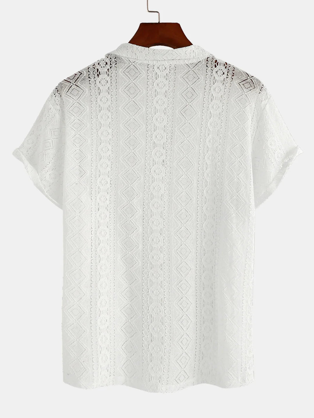 Beau Garcon | Geometry Textured Cuban Shirt