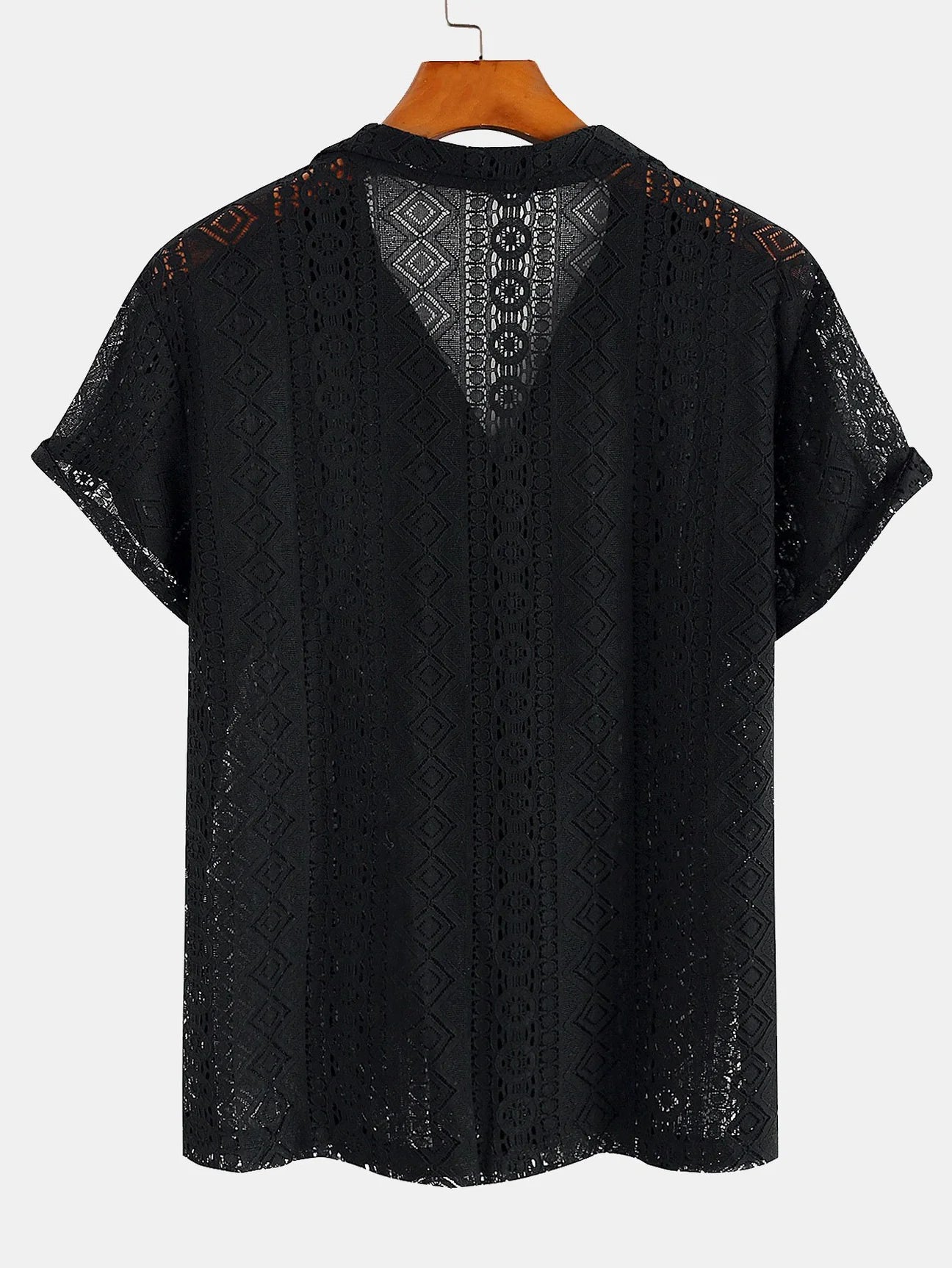Beau Garcon | Geometry Textured Cuban Shirt
