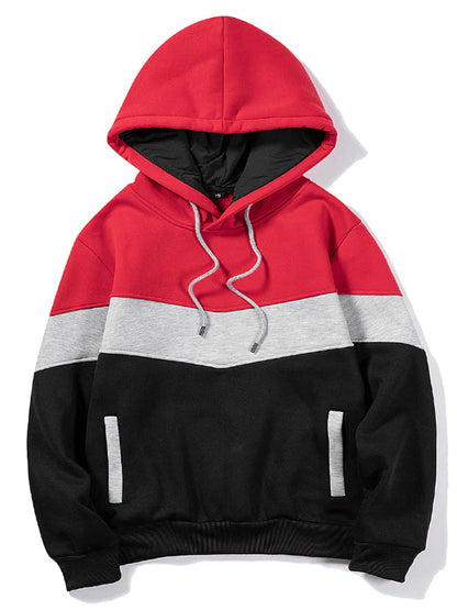 Beau Garcon | Kangaroo Colorblock Drawstring Hoodie