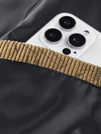 Beau Garcon | Leaf Print Corduroy Jacket