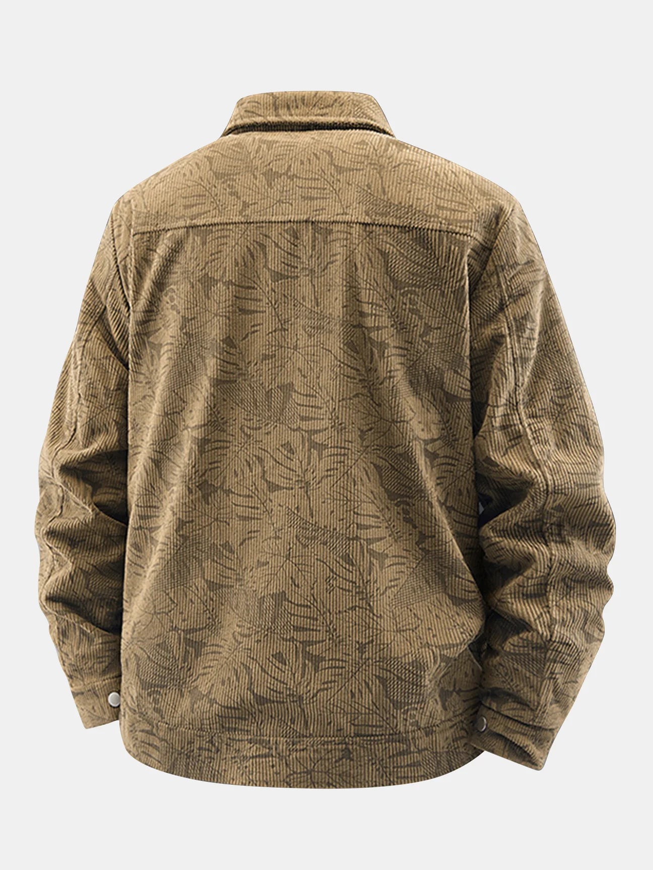 Beau Garcon | Leaf Print Corduroy Jacket