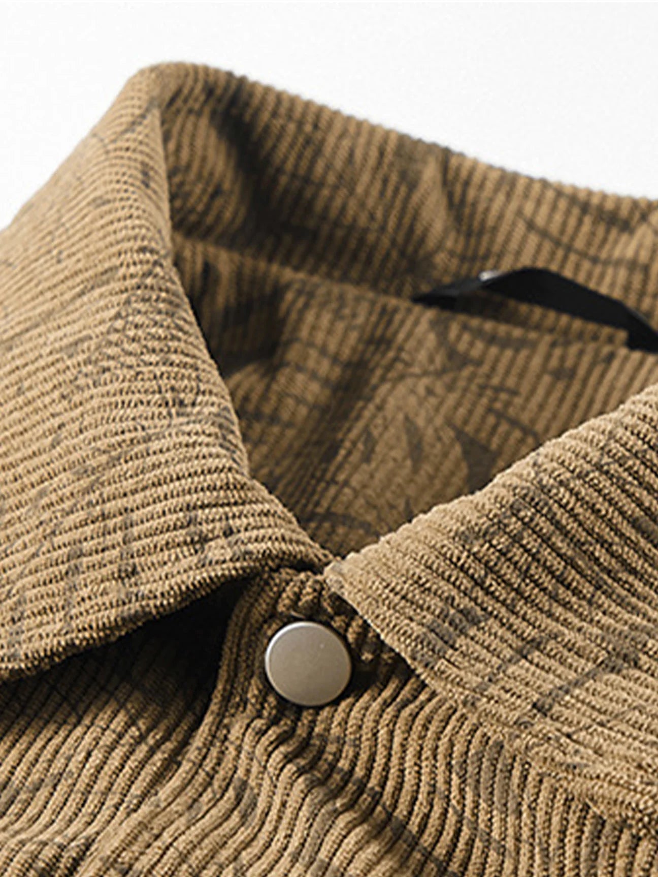 Beau Garcon | Leaf Print Corduroy Jacket
