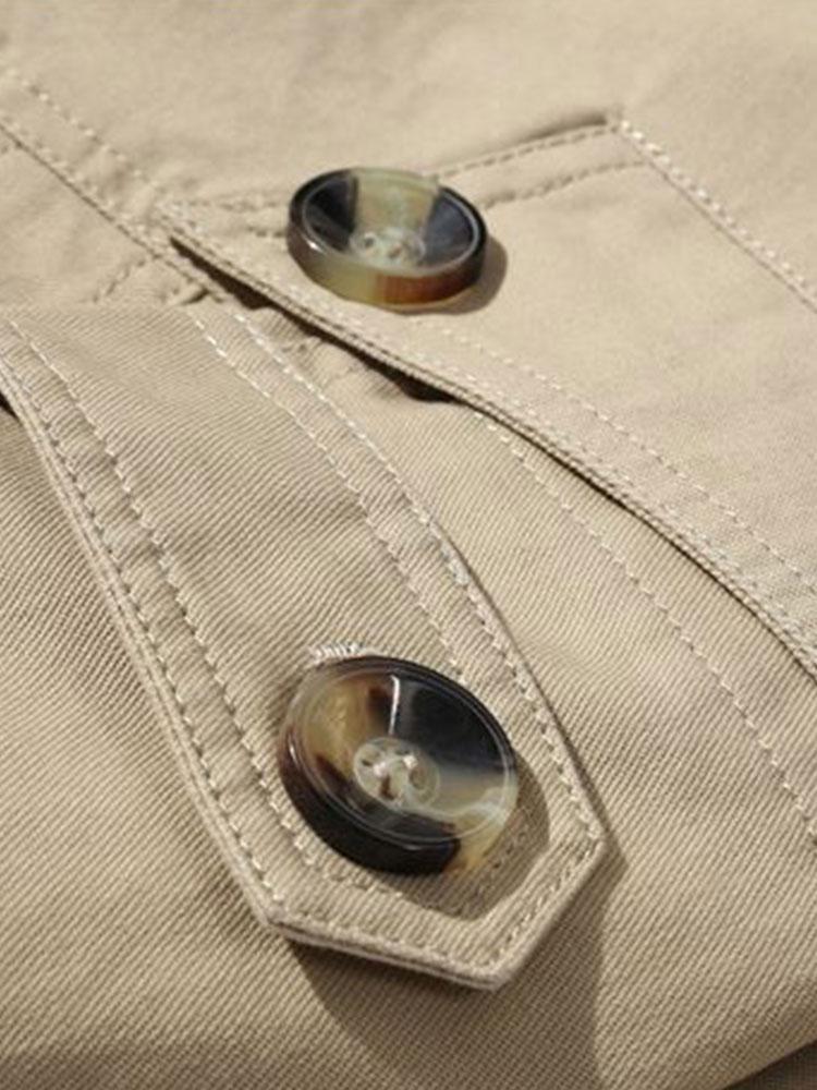 Beau Garcon | Long Line Chino Coat